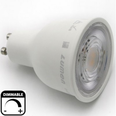 Λάμπα LED Spot GU10 10W 230V 1000lm 38° Ντιμαριζόμενη 4000K Λευκό Φως Ημέρας 13-1021019